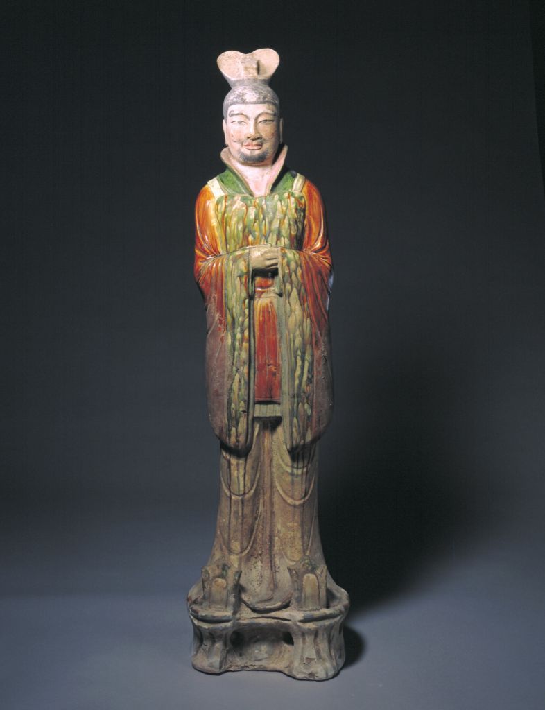 图片[1]-Three-color official figurines-China Archive